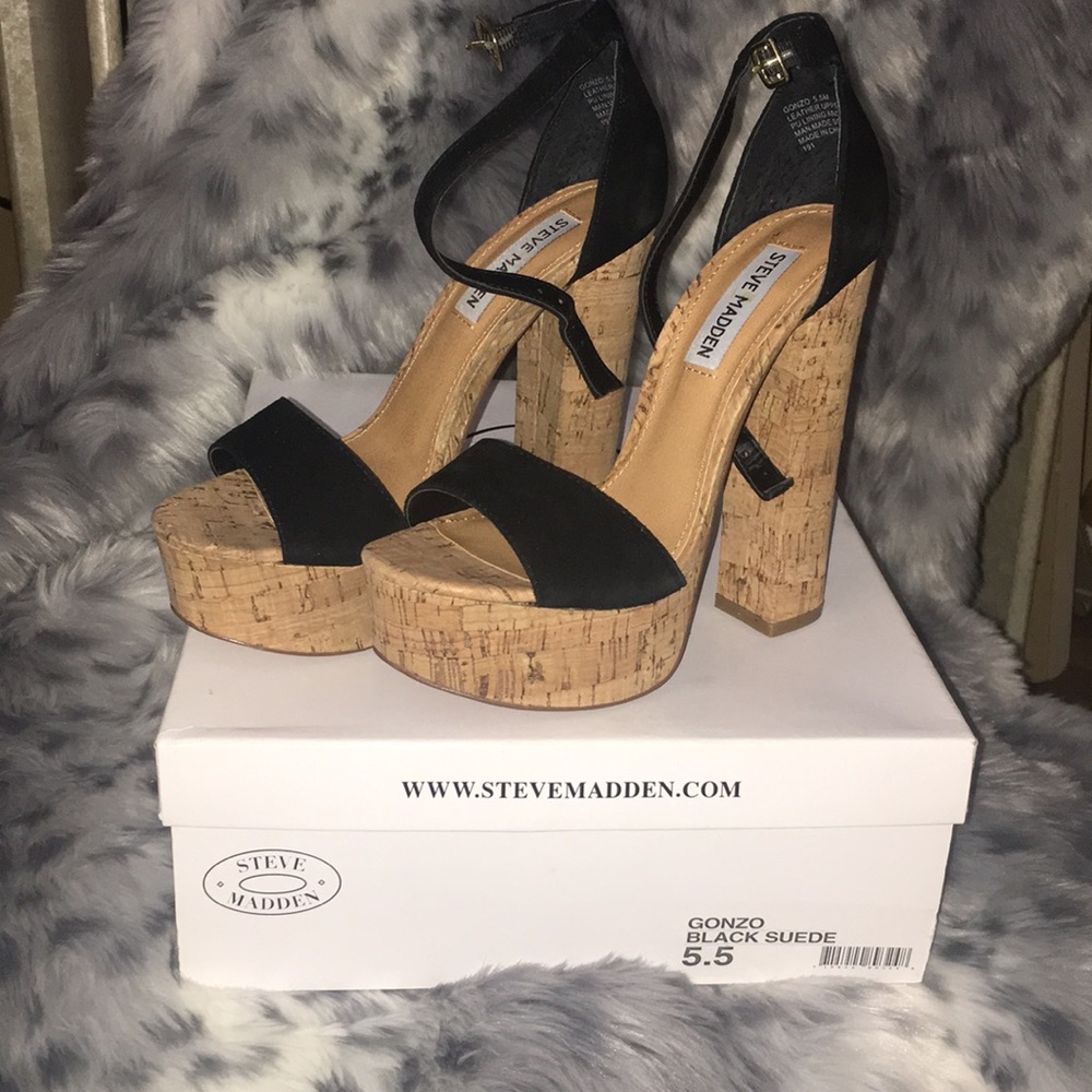 Steve Madden Platform Sandal Gonzo Heels